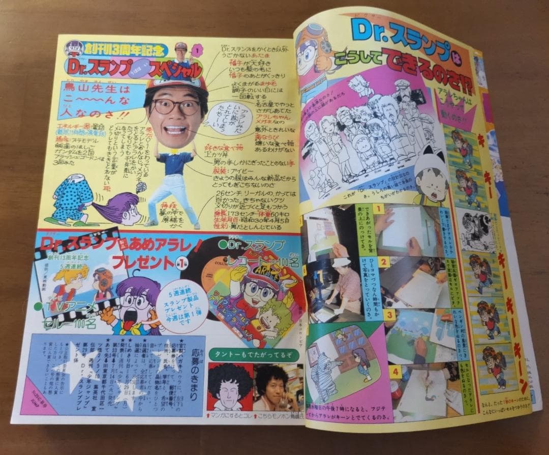 少年ジャンプ 1981年 29号 Dr.スランプ 創刊13周年記念