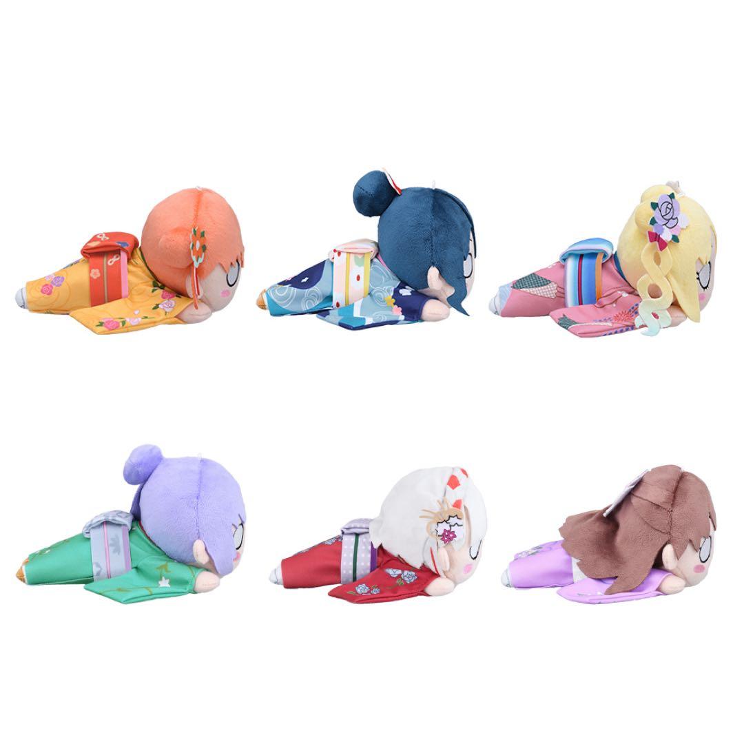 蓮ノ空 寝そべりぬいぐるみ 加賀友禅 コンプセット