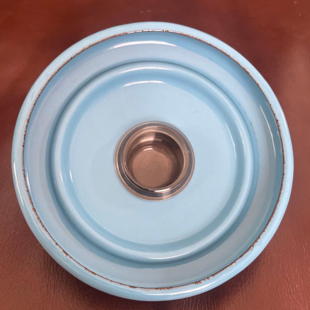 ヌルメスニエミ 水色 ポット ビンテージ アンティーク 北欧 かもめ食堂 ケトル