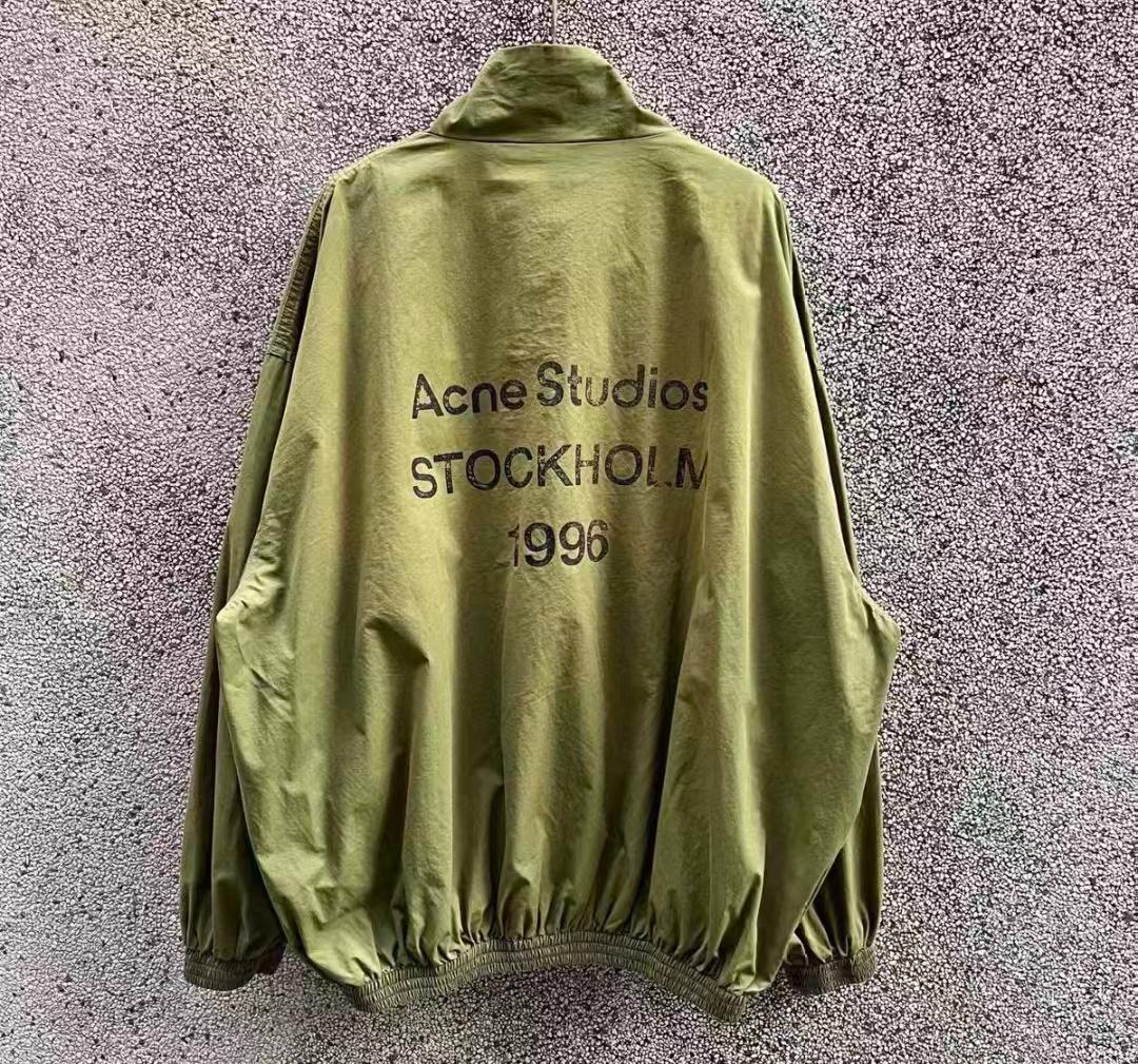 Acne Studios オリーブ ジップアップジャケット