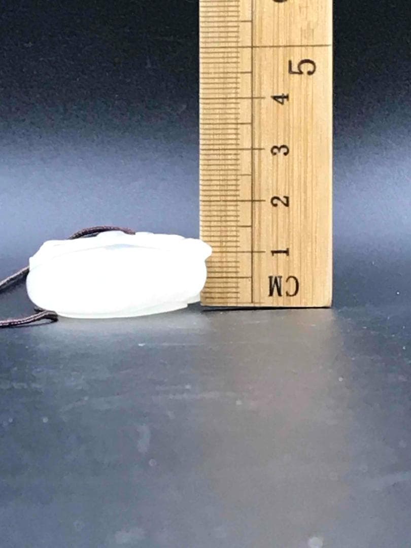 激安　中国古玩　砡　古玉　和田玉　　清時代　極上　和田白玉(F-72)