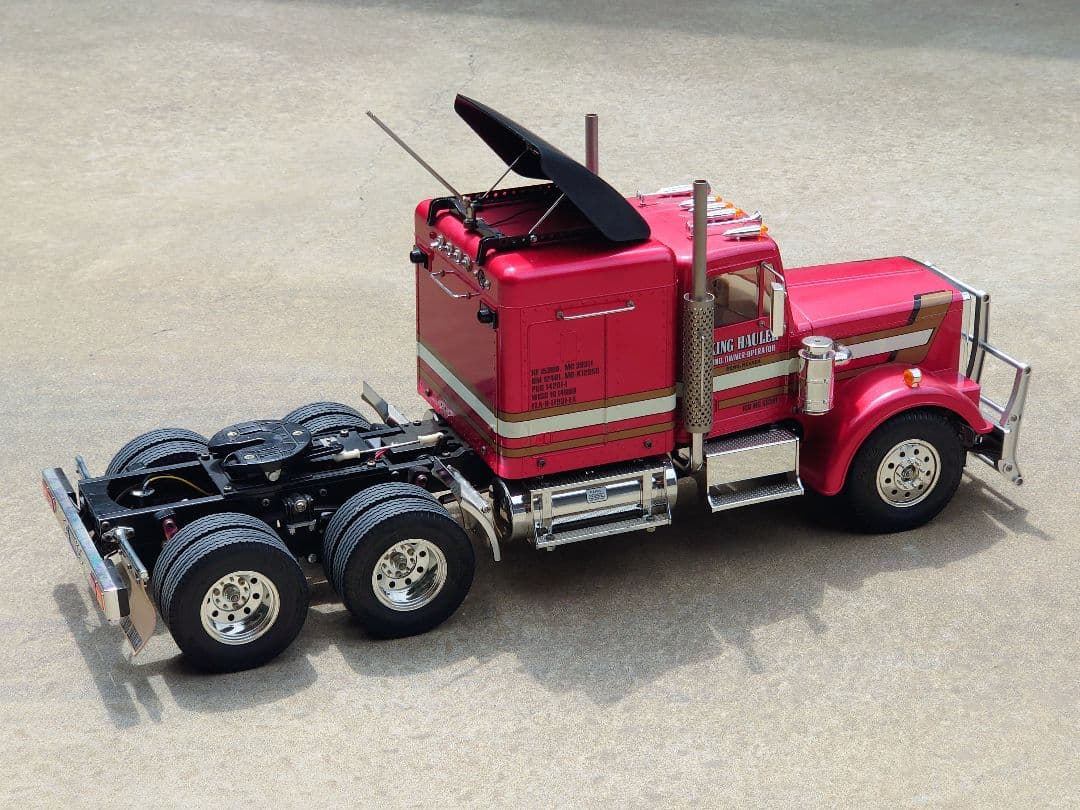 タミヤ キングハウラー ３速ギア ４chプロポ フルセット 完成済