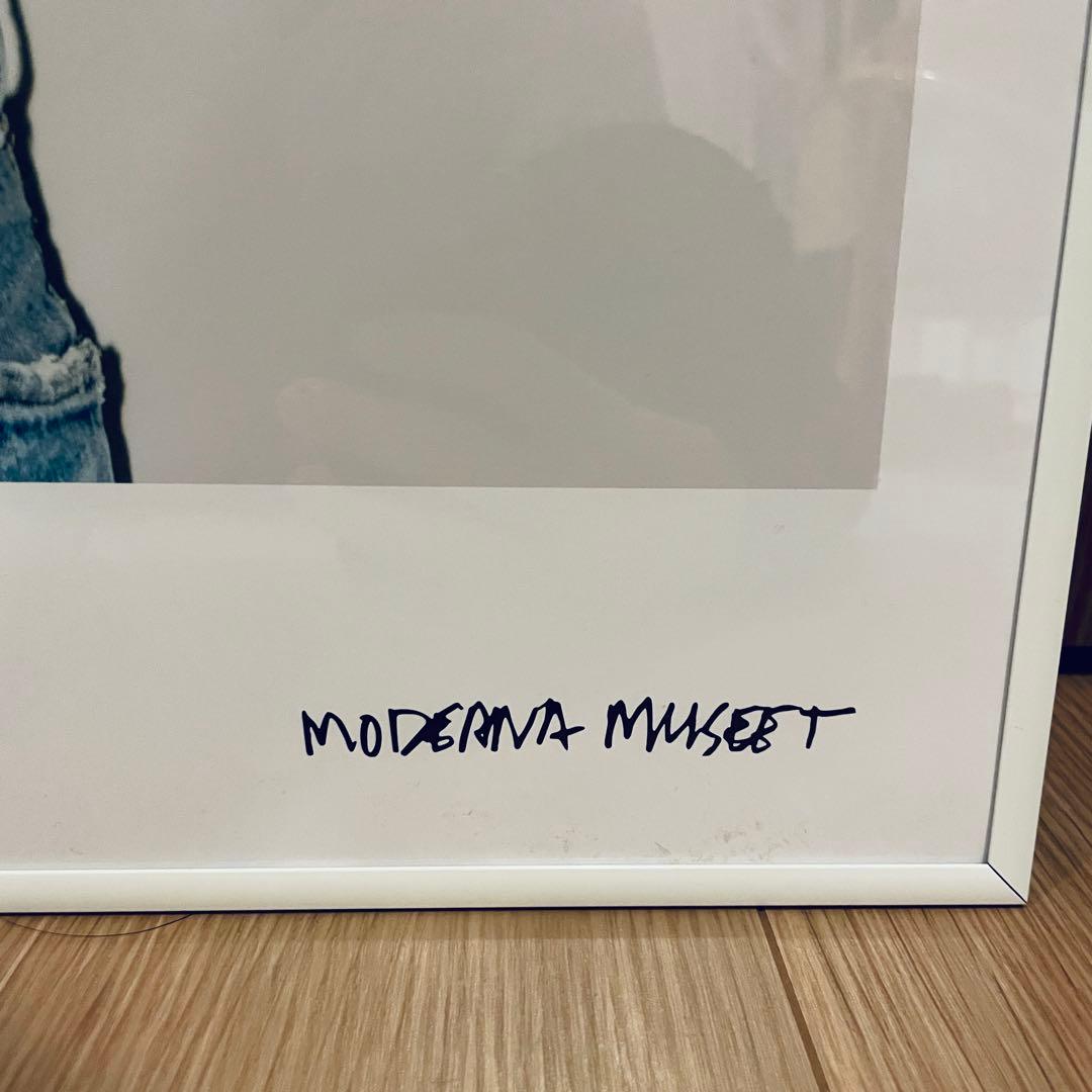 特注額装付き アニカ・エリザベス・フォン・ハウスヴォルフ 展覧会ポスター