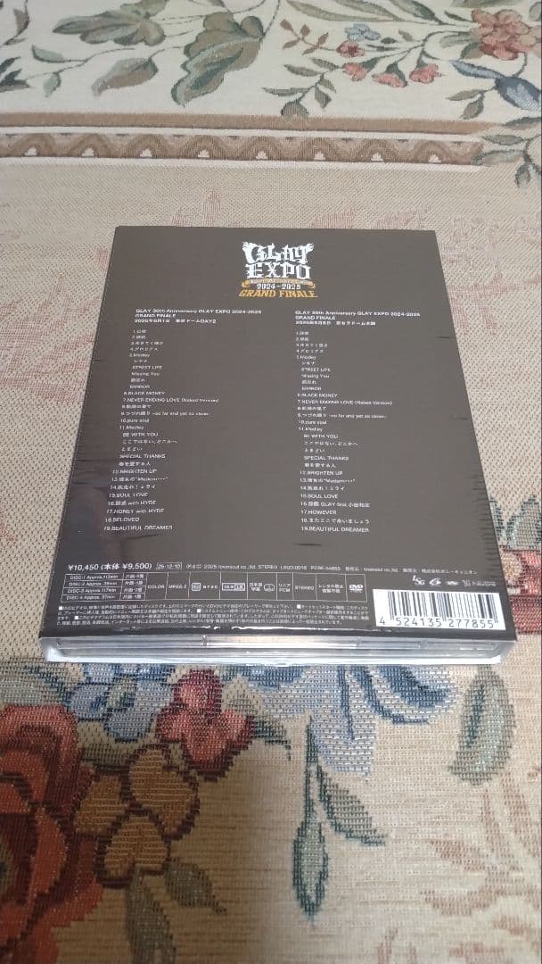 GLAY EXPO 2024-2025 GRAND FINALE DVD 4枚組