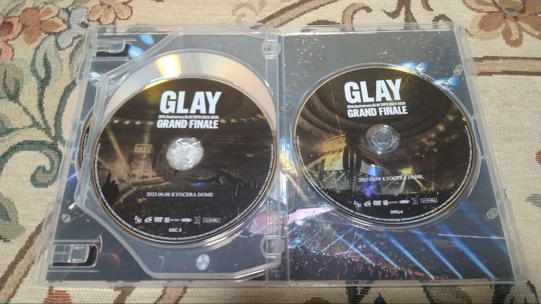 GLAY EXPO 2024-2025 GRAND FINALE DVD 4枚組