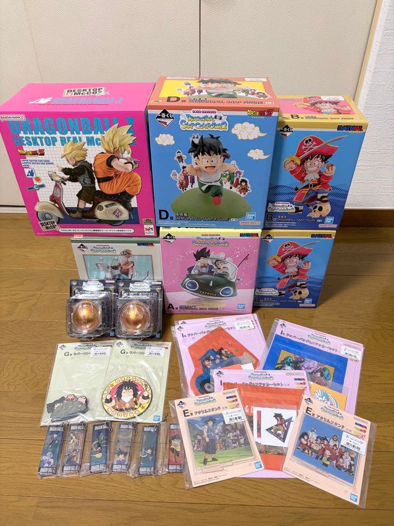 【セット商品】ドラゴンボール一番くじ snapコレクション2 A・B・C・D賞