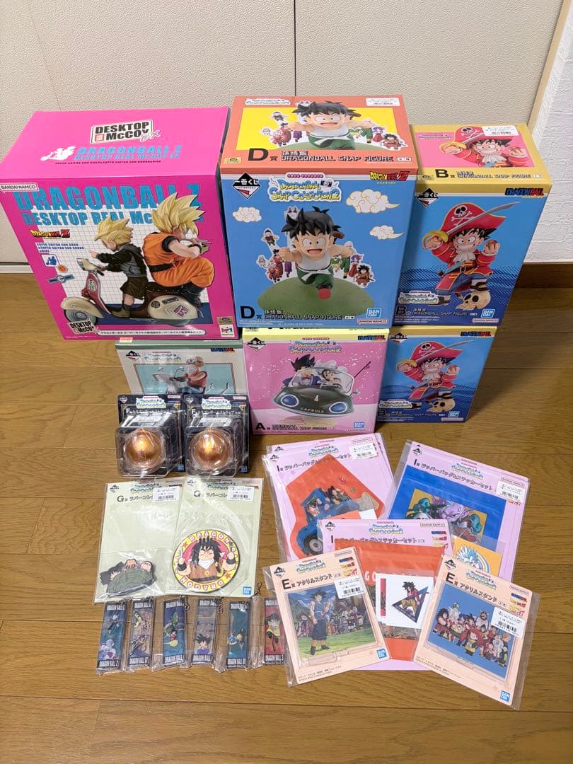 【セット商品】ドラゴンボール一番くじ snapコレクション2 A・B・C・D賞