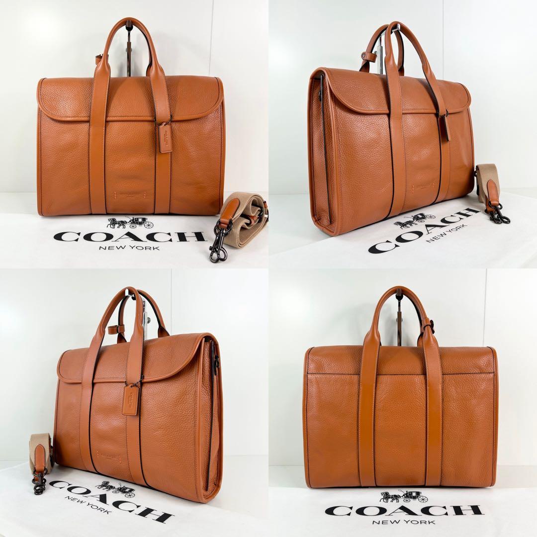 ✅【美品】定価9.3万　メンテ済み　コーチ　ビジネスバッグ　COACH ゴッサム