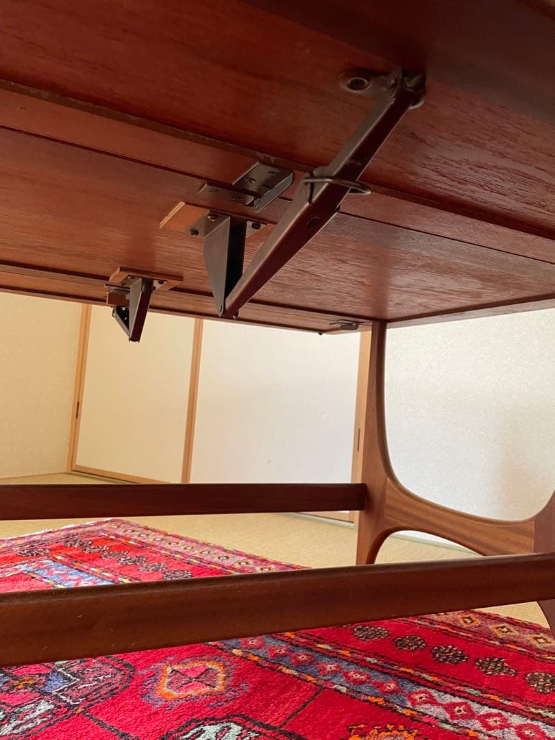 北欧 イギリス ヴィンテージテーブル チーク エクステンション 70b