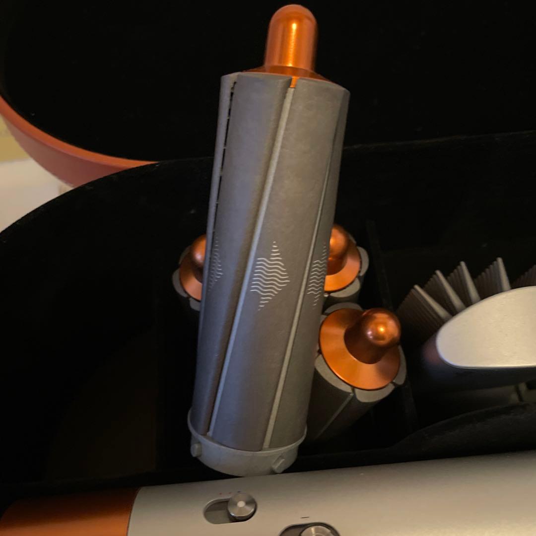 Dyson Airwrap シルバー オレンジ 収納ケース付き