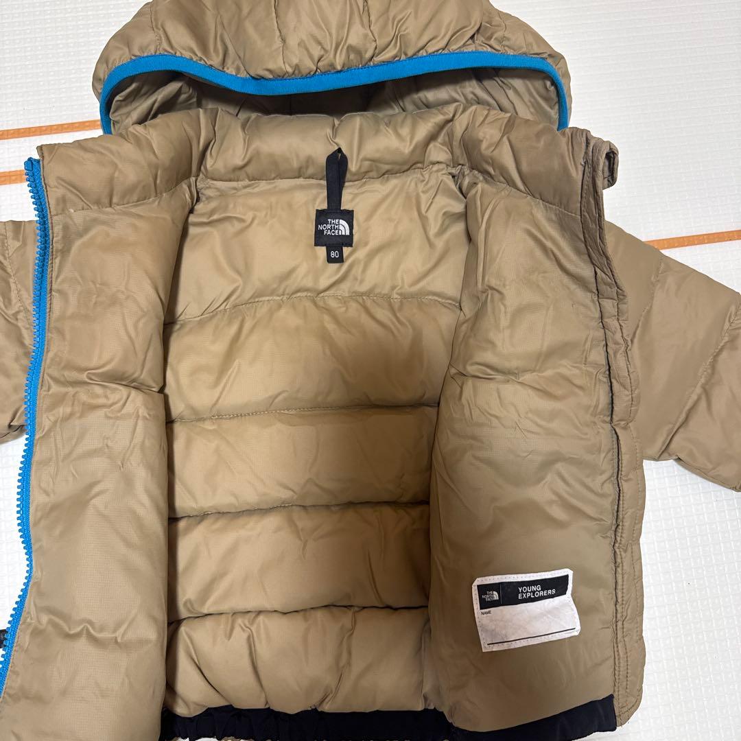 THE NORTH FACE フード付きダウンジャケット 80cm