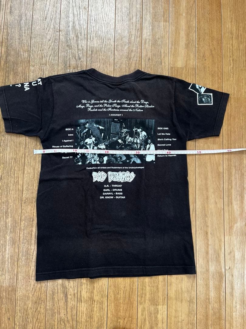 08SS supreme BAD BRAINS Tシャツ Black 希少
