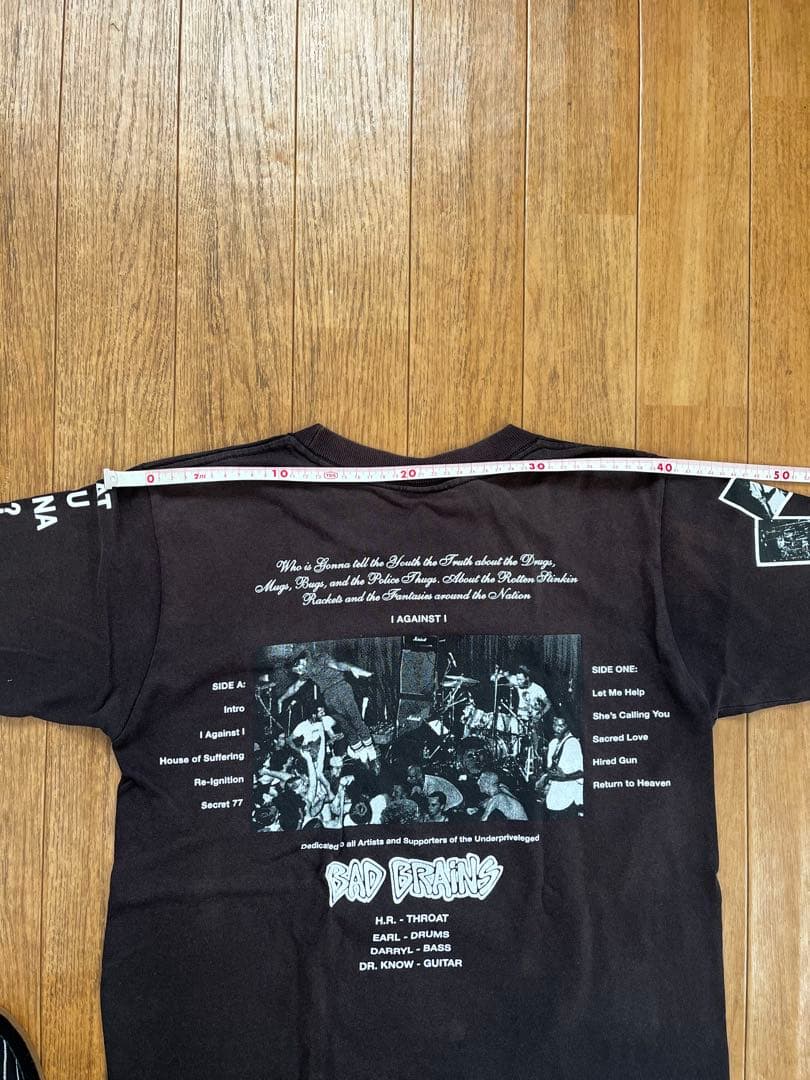 08SS supreme BAD BRAINS Tシャツ Black 希少