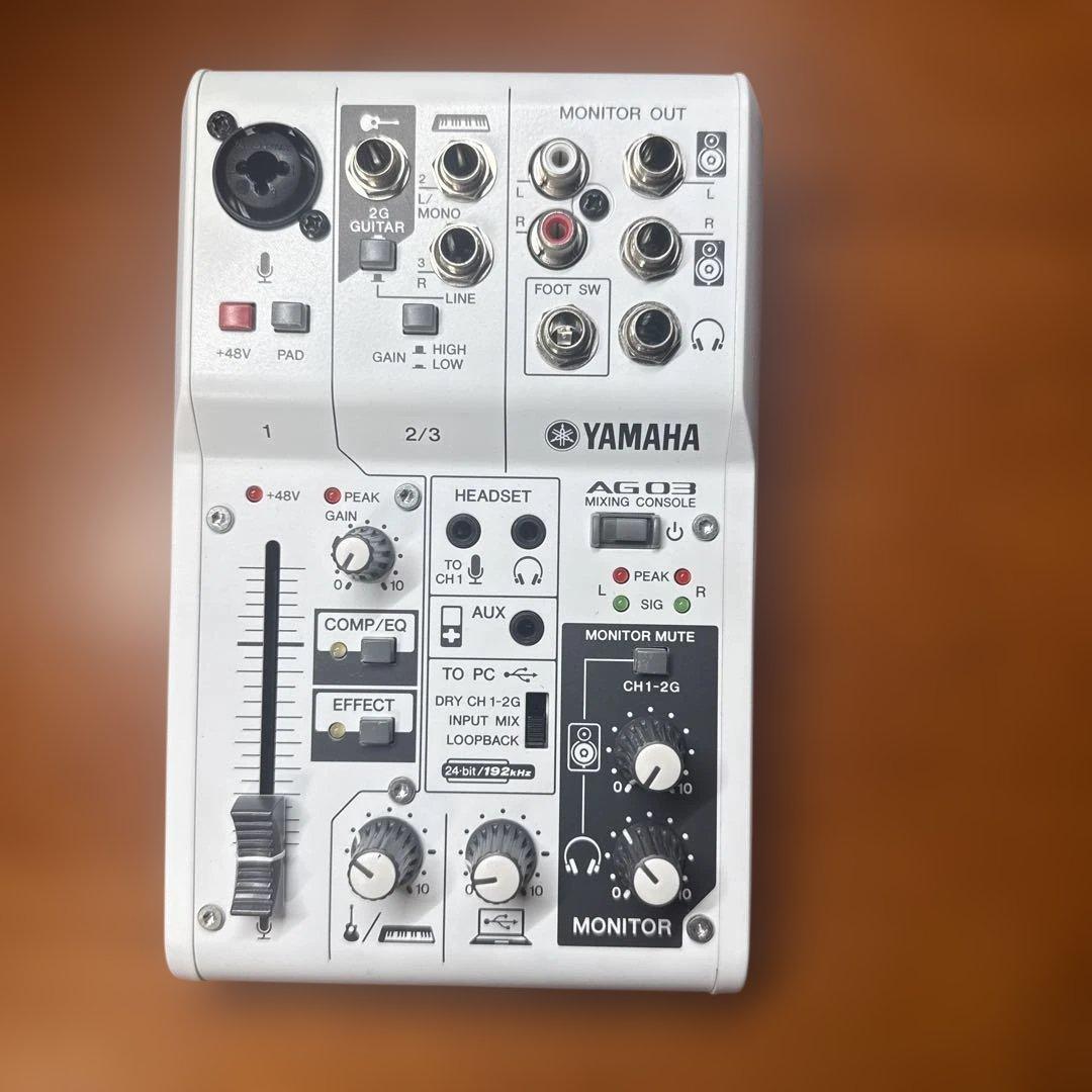 オーディオインターフェース YAMAHA AG03