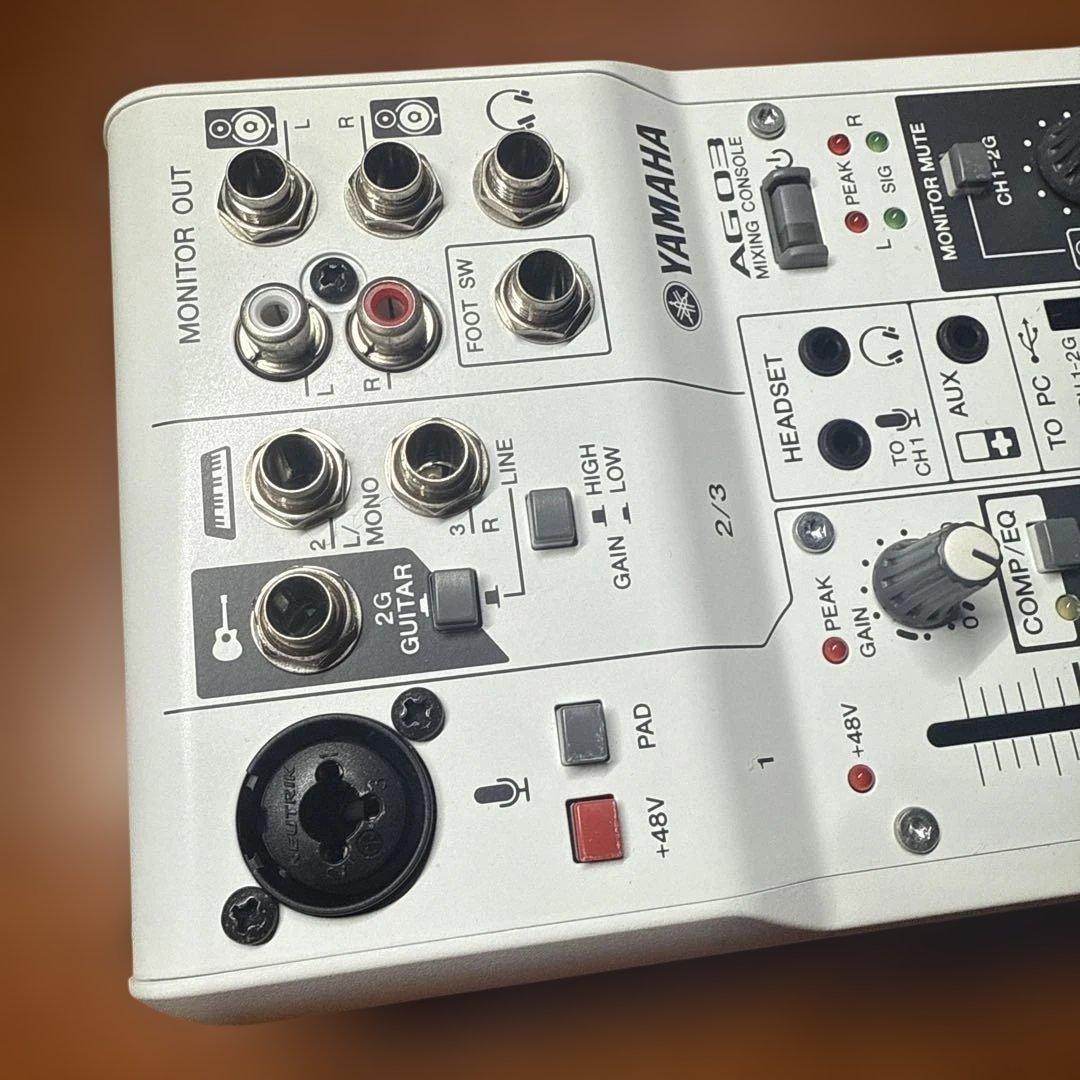 オーディオインターフェース YAMAHA AG03