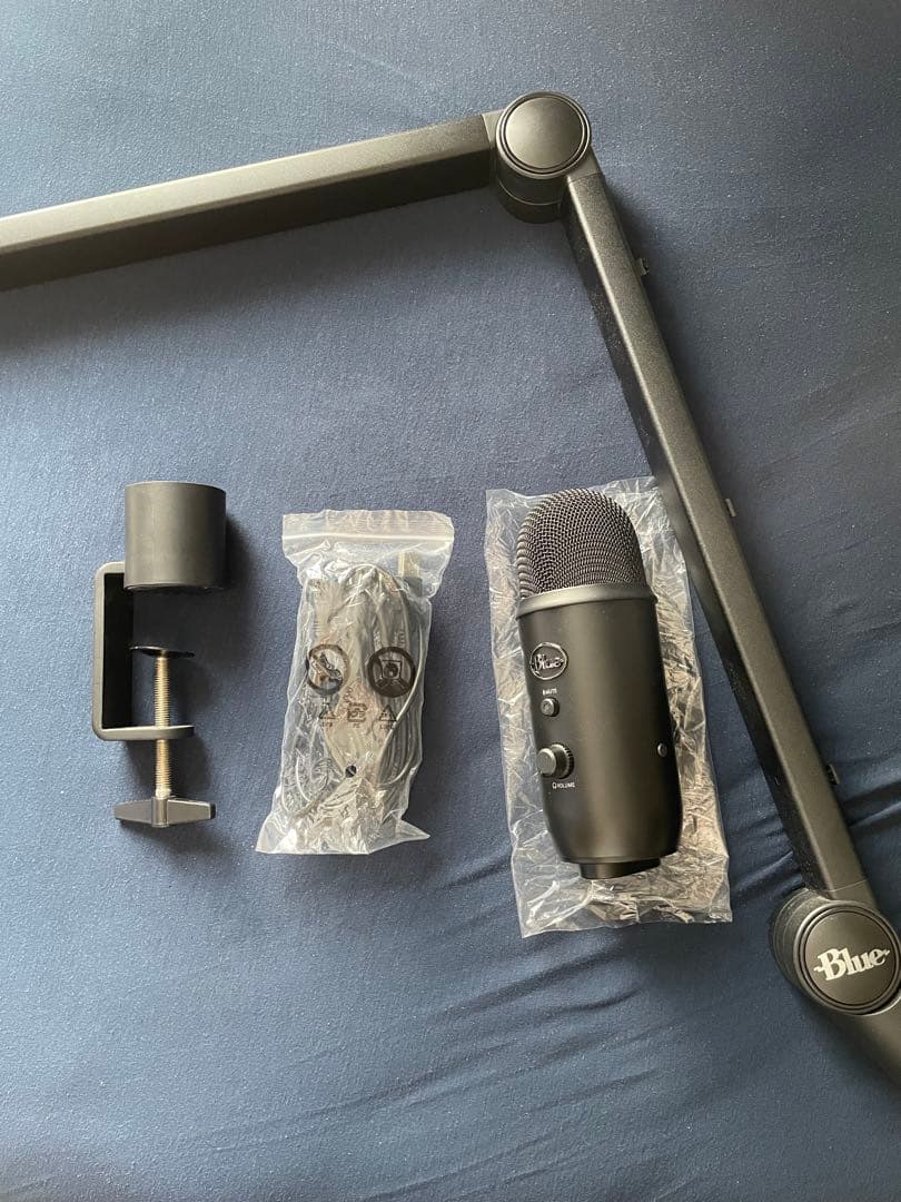 Blue コンデンサーマイク ブラック セット