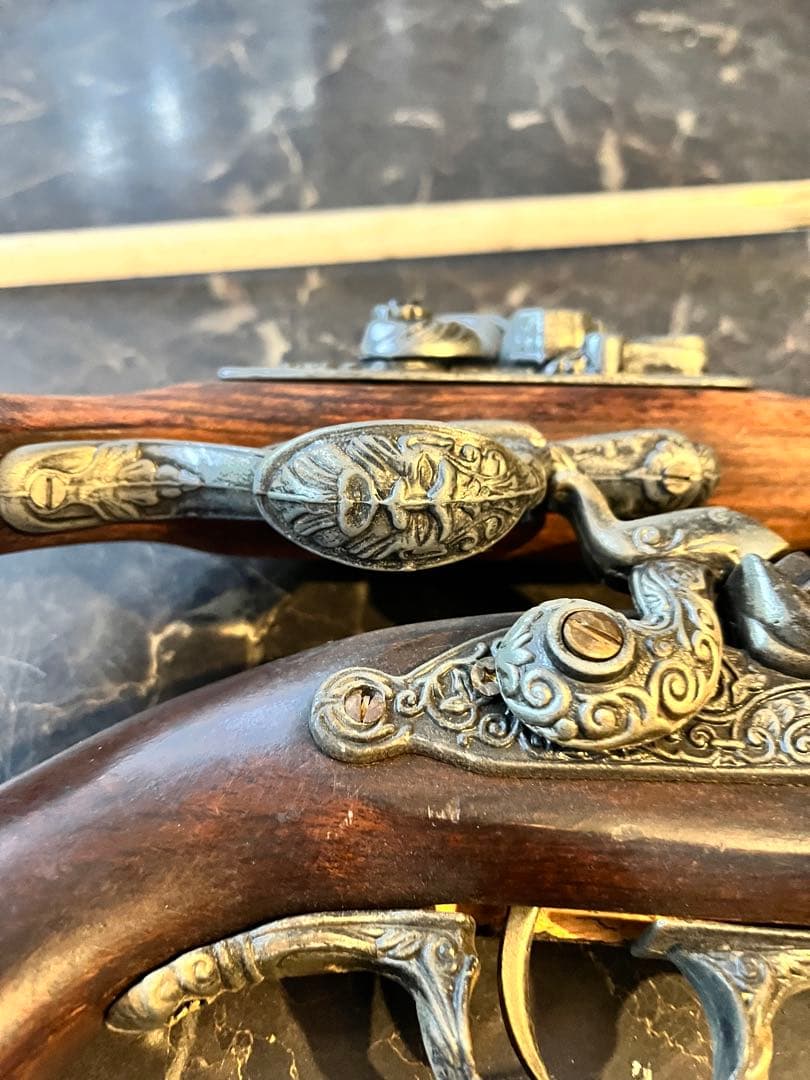 西洋火縄銃装飾銃古式銃 パイレーツカリビアン ジャックバロウ レプリカ銃 玩具