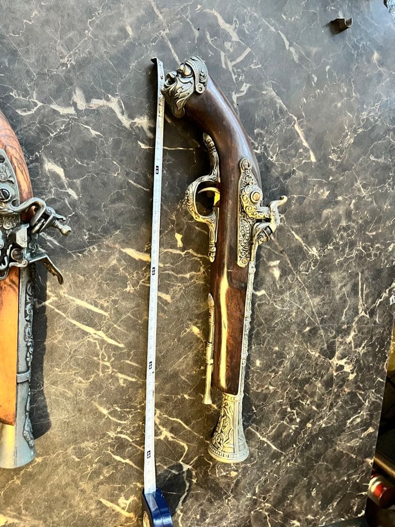 西洋火縄銃装飾銃古式銃 パイレーツカリビアン ジャックバロウ レプリカ銃 玩具