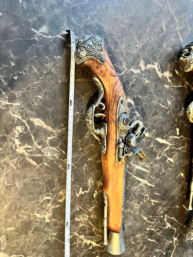 西洋火縄銃装飾銃古式銃 パイレーツカリビアン ジャックバロウ レプリカ銃 玩具