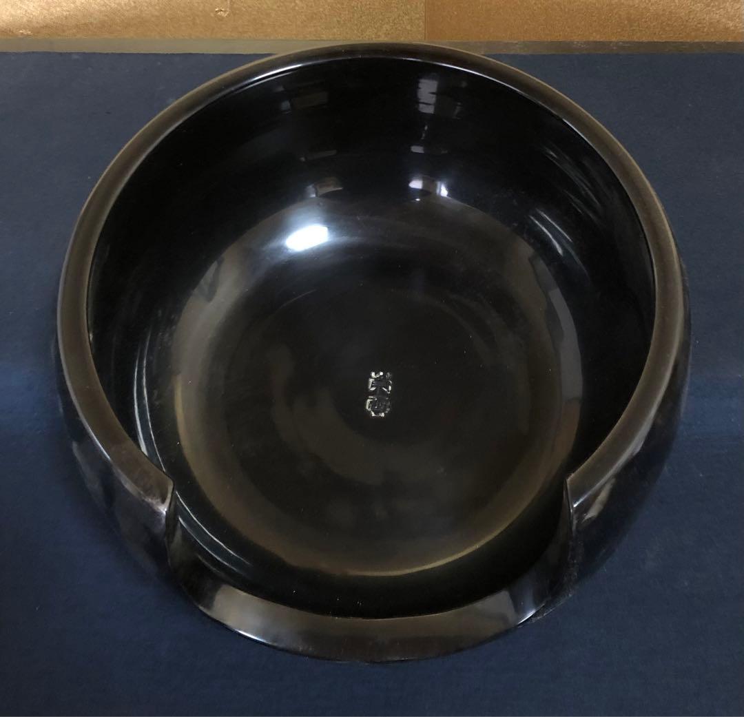 《R》茶道具 黒真塗 土風炉 崇雲 底瓦 元箱　260126く1