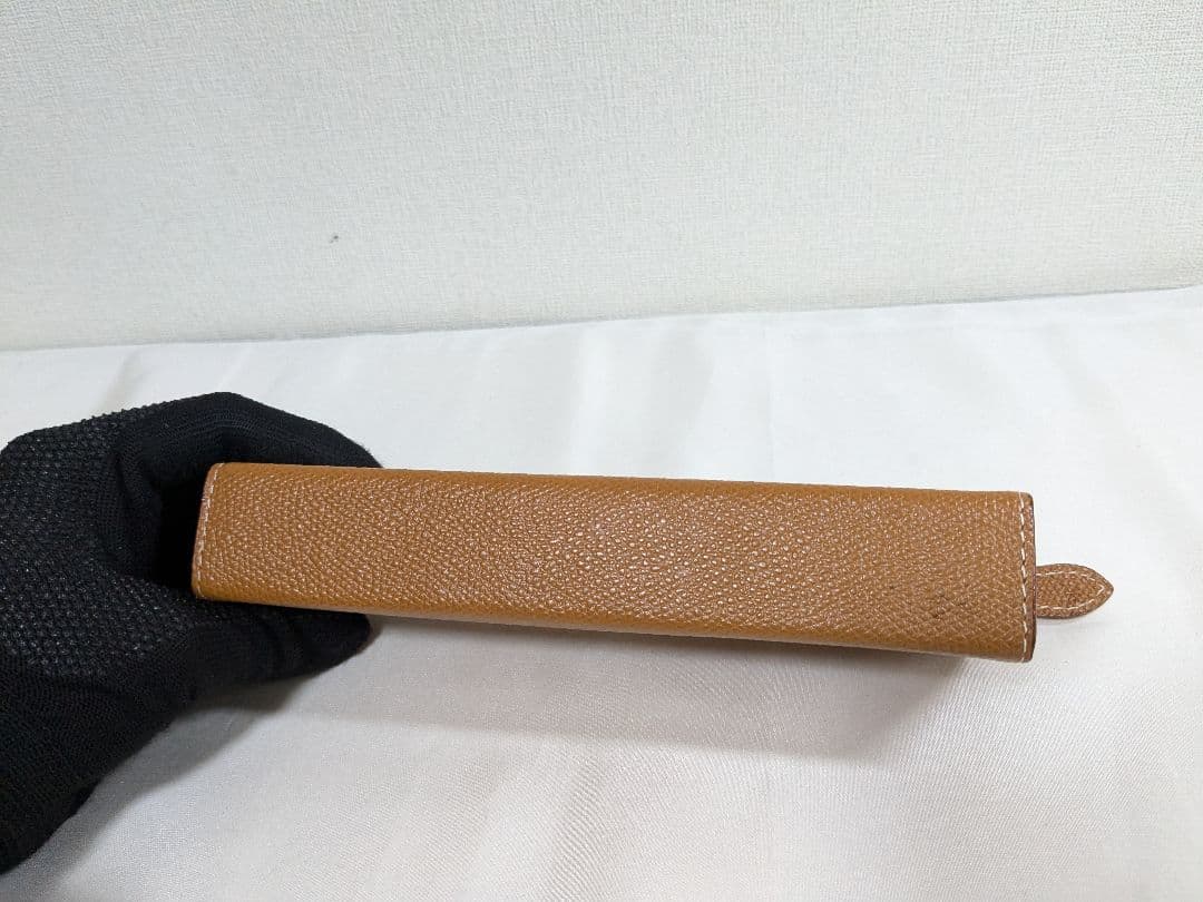 【新品未使用】 土屋鞄製造所 ペンケース ブラウン