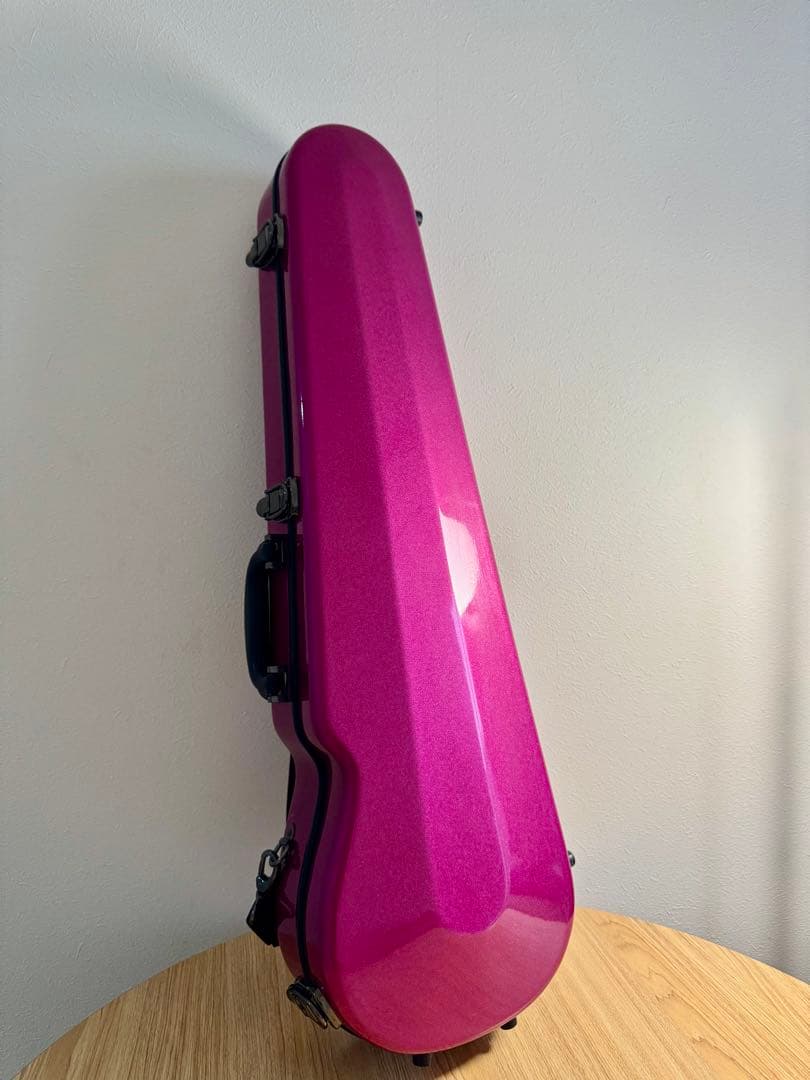 J.W.EASTMAN バイオリンケース 4/4サイズ メタリックピンク