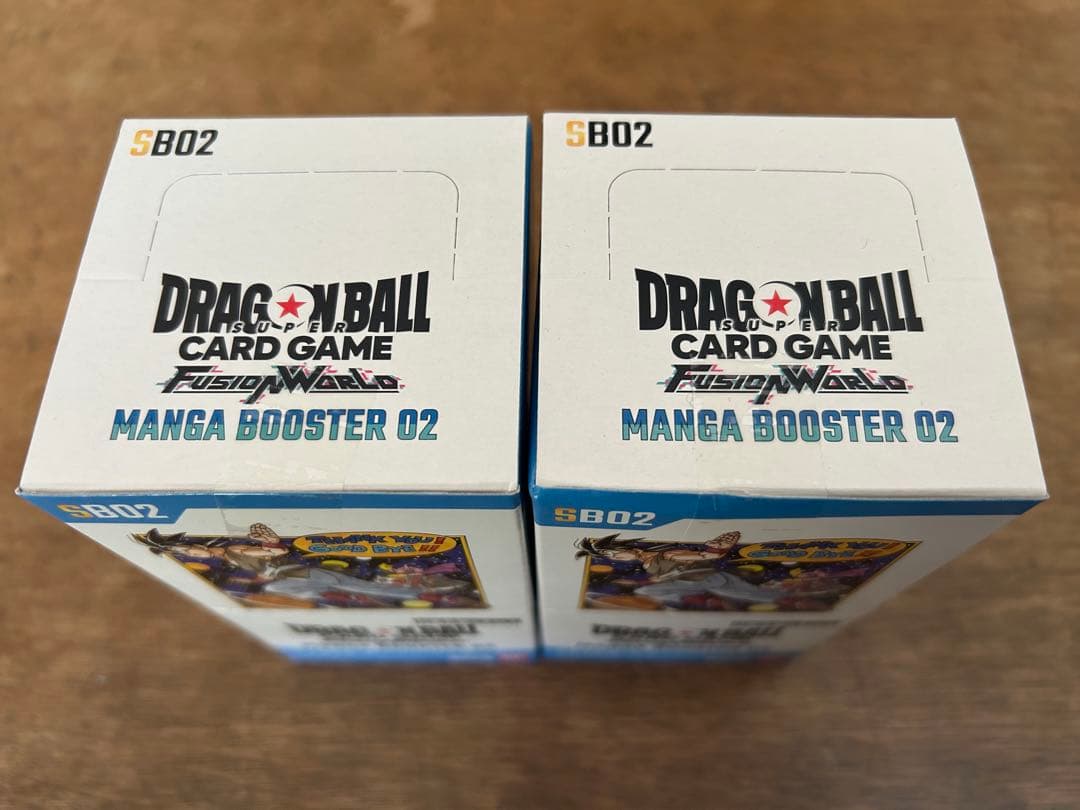 新品未開封　ドラゴンボールカード MANGA BOOSTER 02 2BOX