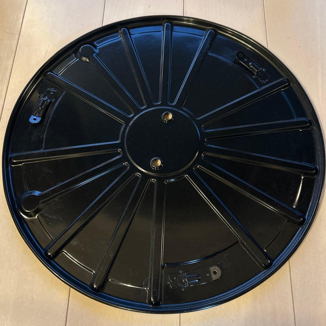 五徳付きトヨトミ ストーブ 黒KS-67H