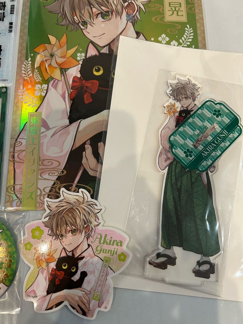 東京エイリアンズ　推し旅　ビッグアクリルスタンド　ステッカー　郡司晃