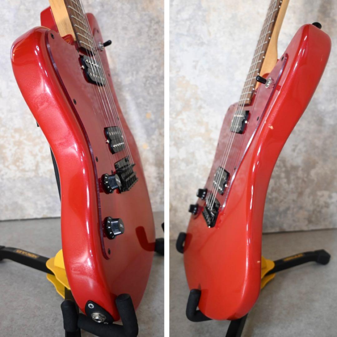 【レフティ】FERNANDES JG-45 Jaguar ジャガー 赤 Red