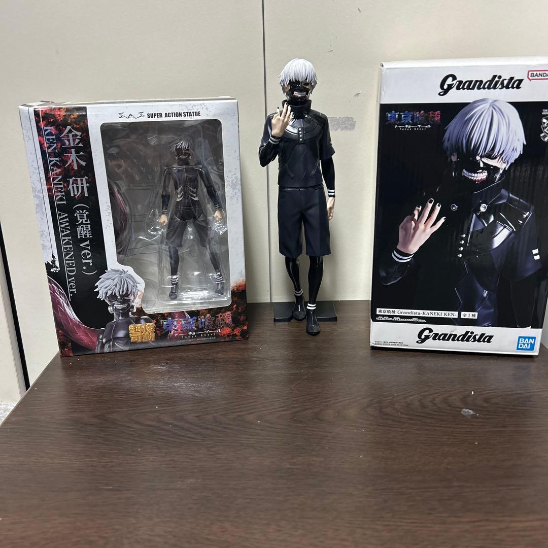 超像可動 金木研 覚醒ver フィギュアグランティスタセット