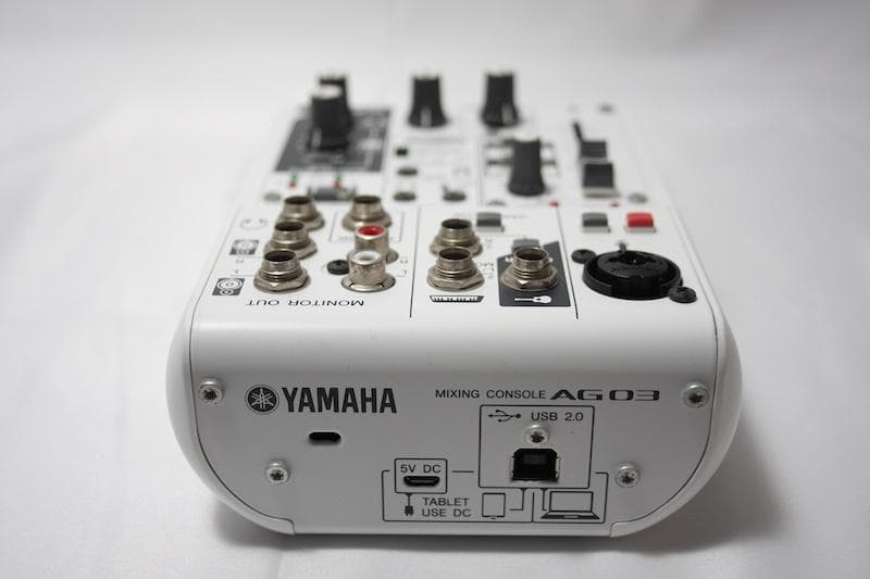 YAMAHA AG03 付属品完備 オーディオインターフェイス
