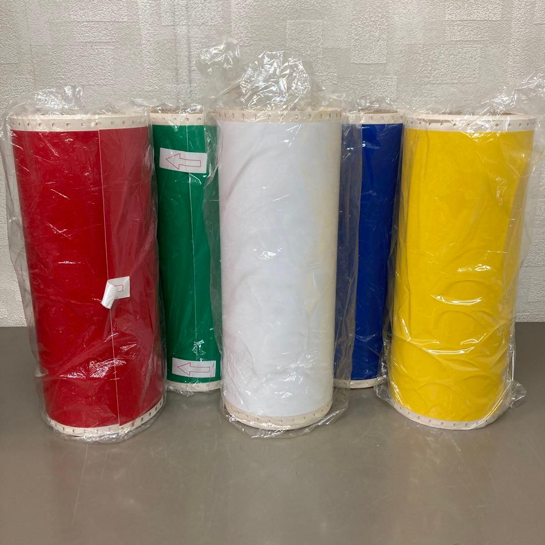 マックス ビーポップシート300mm SL-631N？青赤黄緑白×各1本ずつ❗️