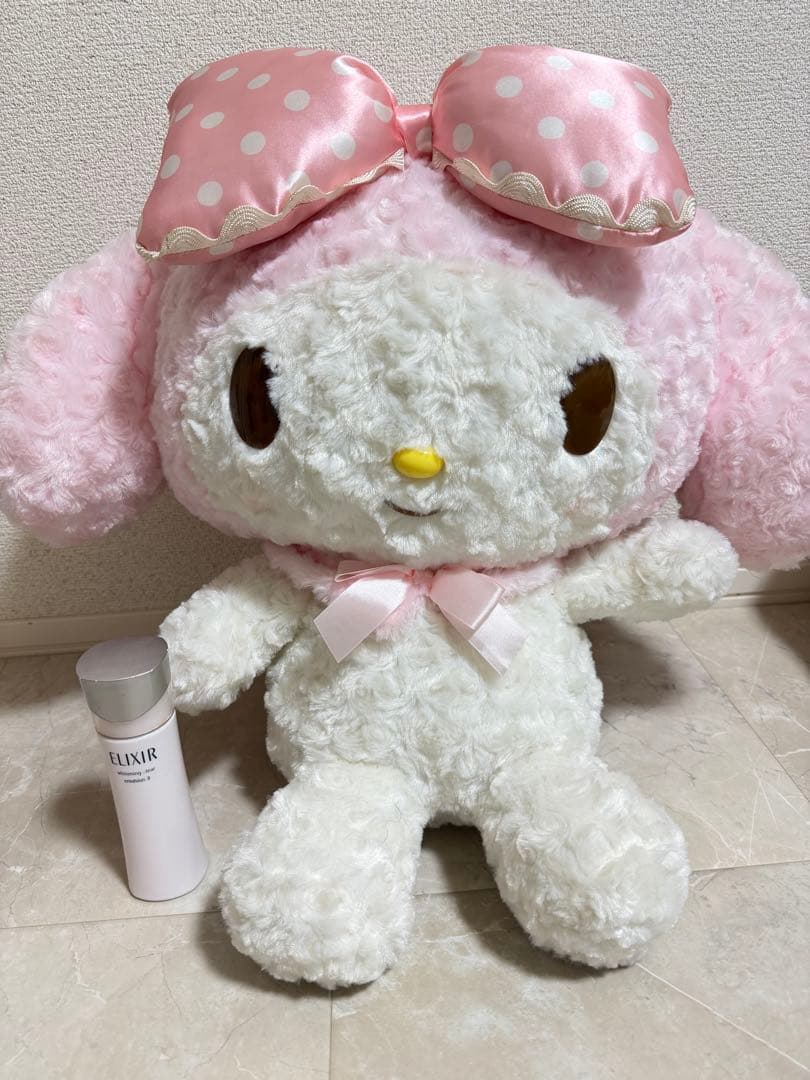 マイメロディ ぬいぐるみ ローズボア　Lサイズ？
