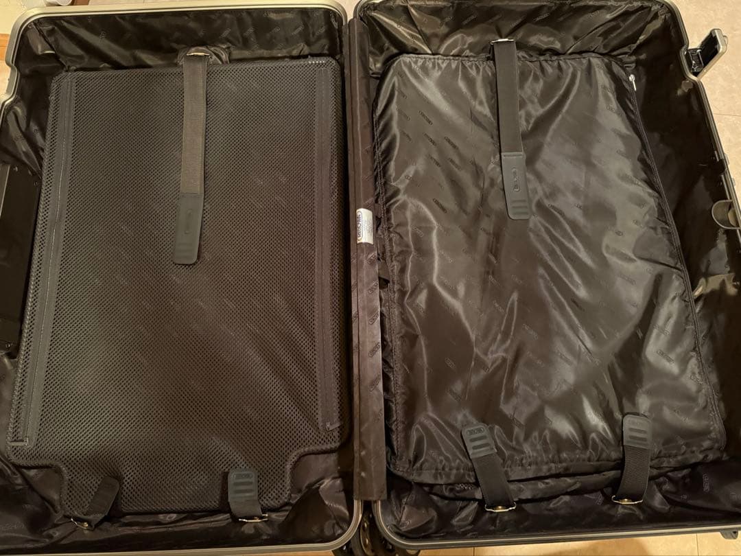 最終お値下げ‼️RIMOWAトパーズチタニウム 85L Check-In L