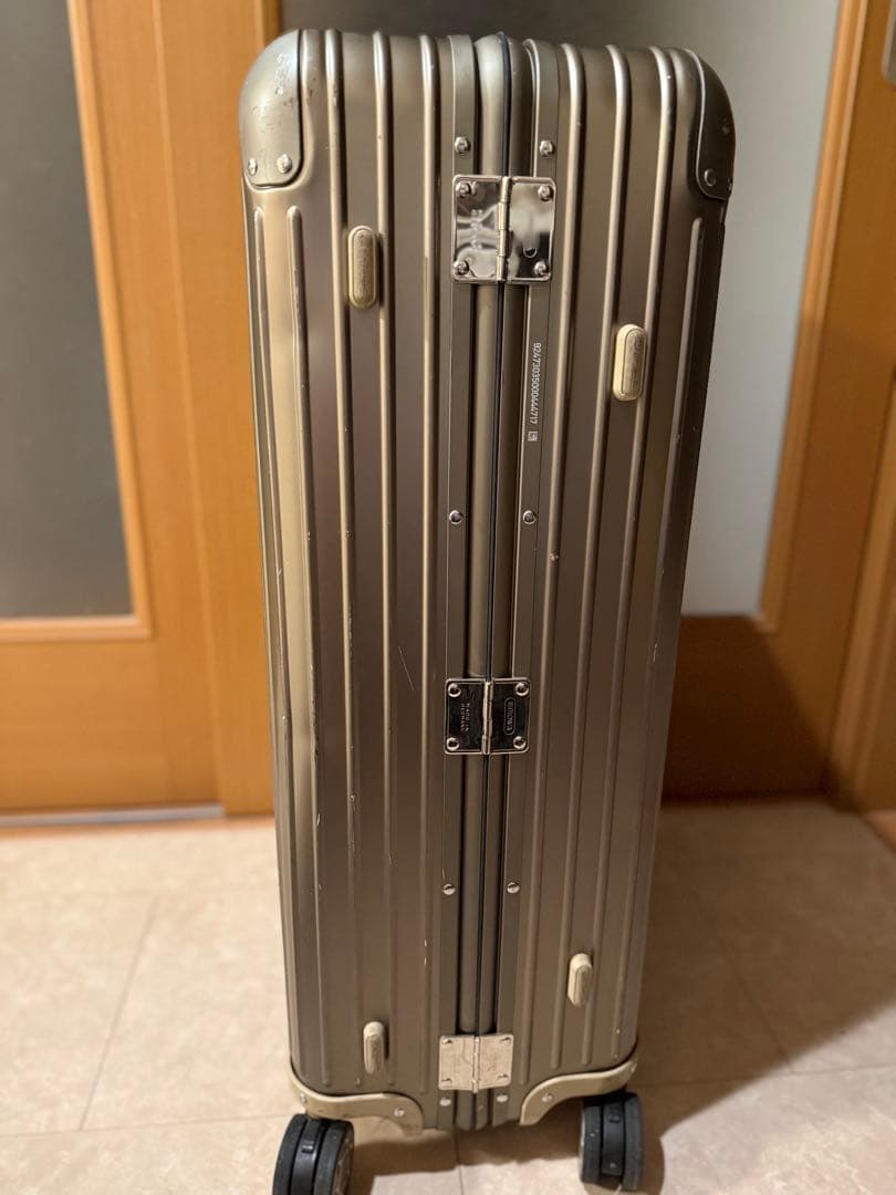 最終お値下げ‼️RIMOWAトパーズチタニウム 85L Check-In L