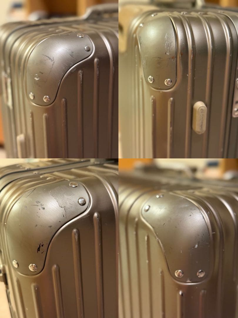 最終お値下げ‼️RIMOWAトパーズチタニウム 85L Check-In L