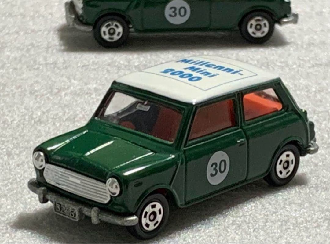 トミカ ミニクーパー millenni-mini 2000 ブルー