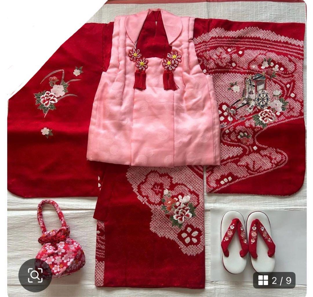 七五三 3歳 着物単品