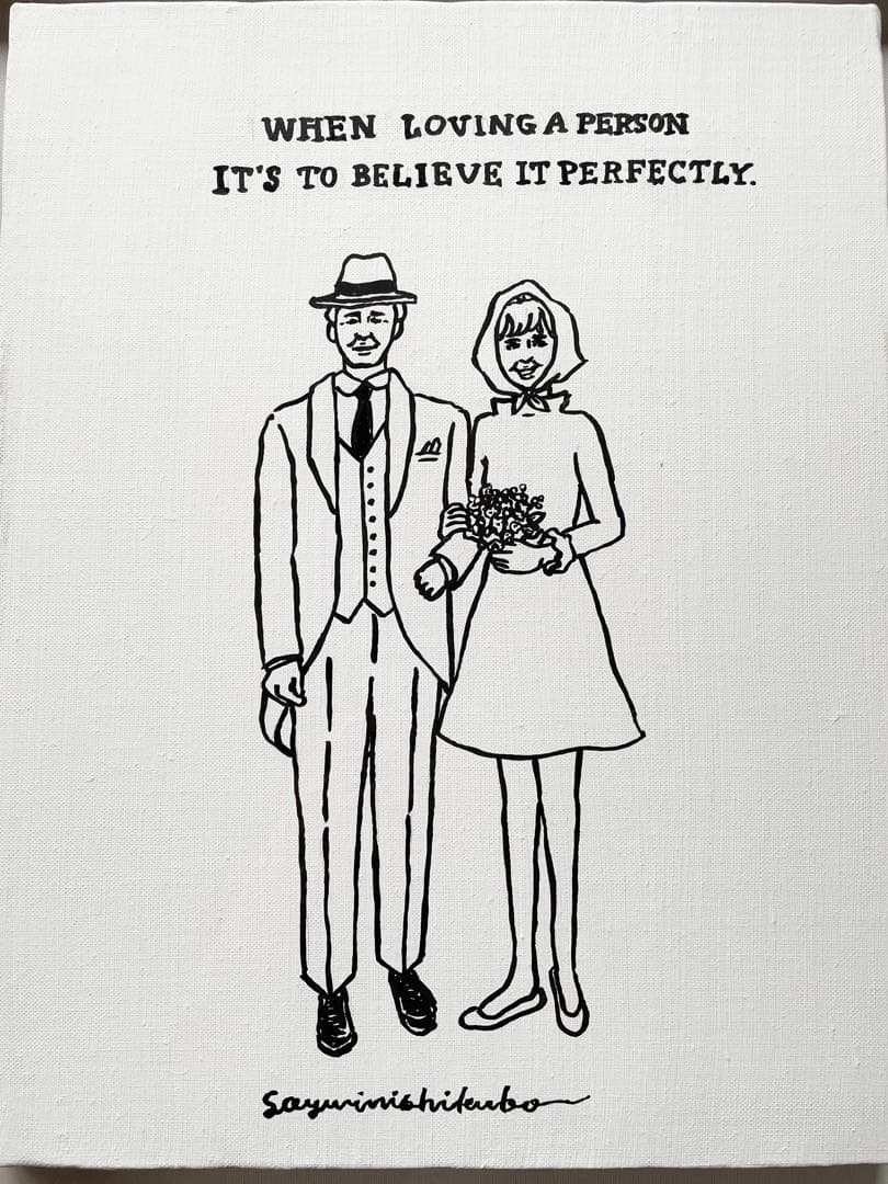 SAYURI NISHIKBUBO サユリニシクボ　原画　アート