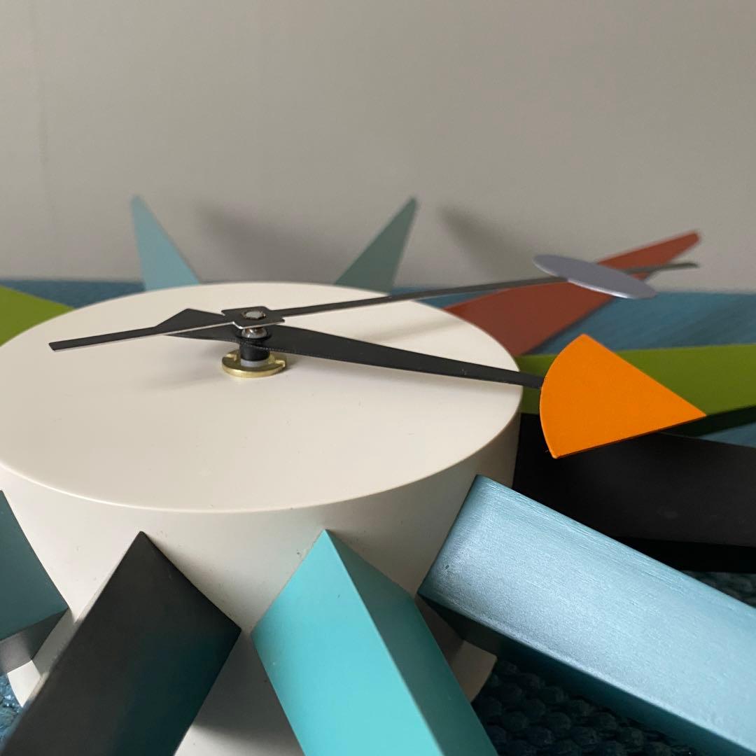 Vitra. e Nelson サンバーストクロック 動作品 訳アリ品