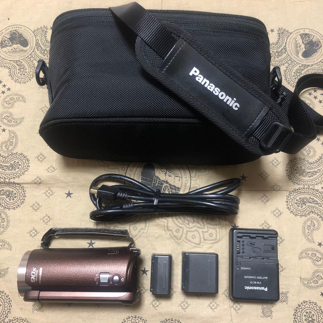 美品 Panasonic HC-W585M Wi-Fi搭載 ビデオカメラ