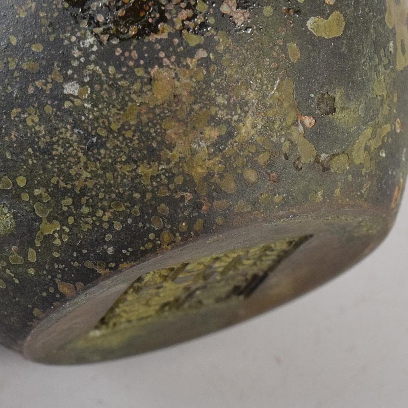 中国　古銅宣徳銅　雅賞幽香銘　小壷　N　8527E