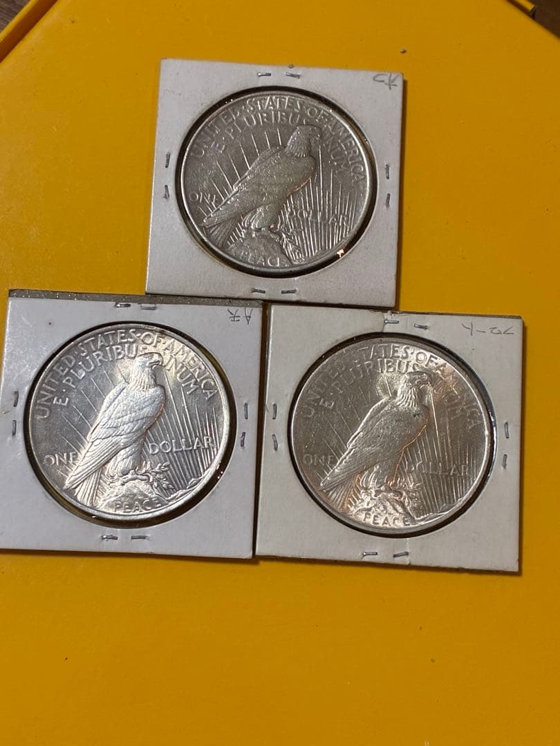 1922年 ダラー銀貨 3枚セット