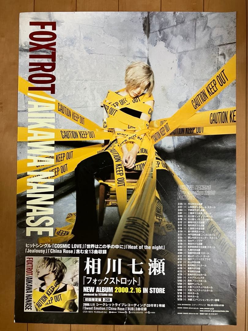 相川七瀬 販促用ポスター9枚セット。希少