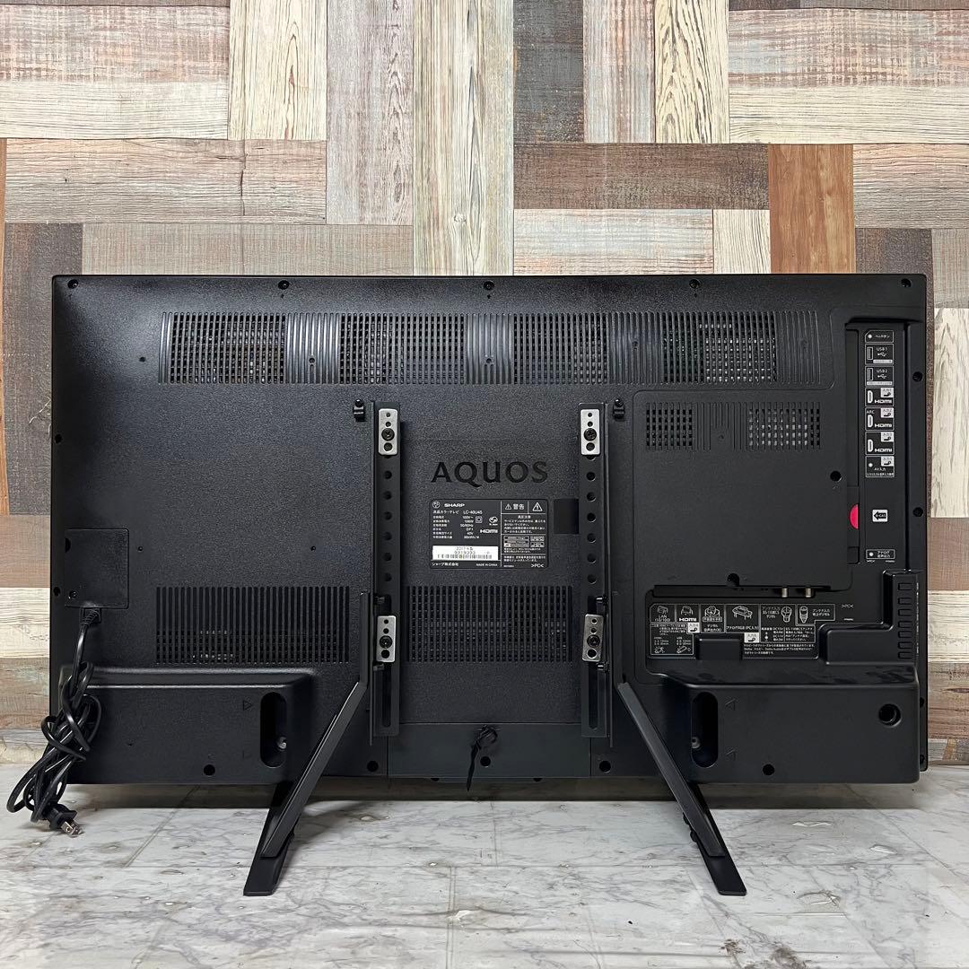 即日受渡❣️全国送料込シャープ 4k40V型YouTube Netflix視聴可能