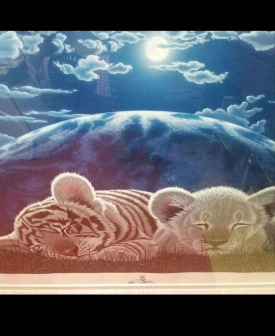 シムシメール.ピースフルナイトスリープ　リトグラフ　ED366/395です