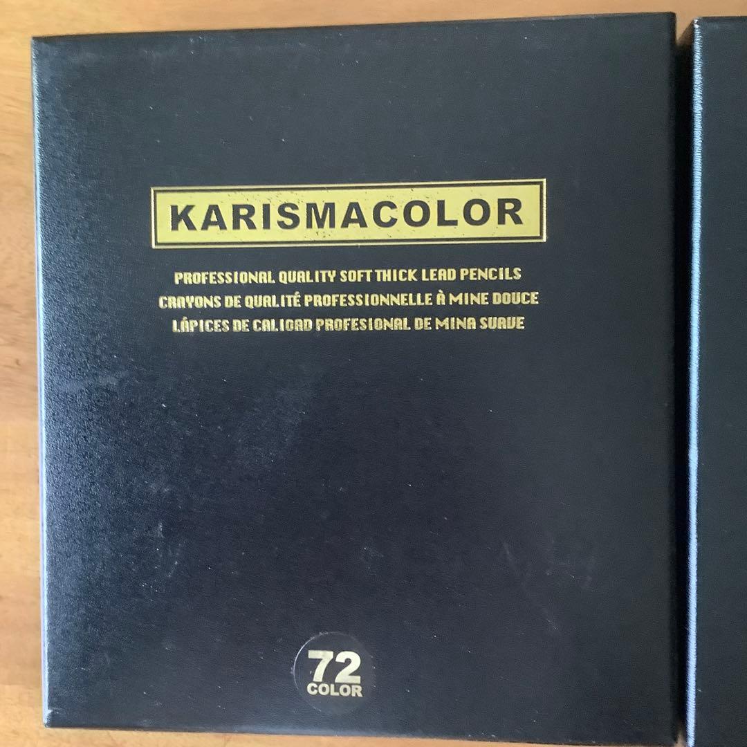 カリスマカラー　KARISMACOLOR 色鉛筆　72色ソフト