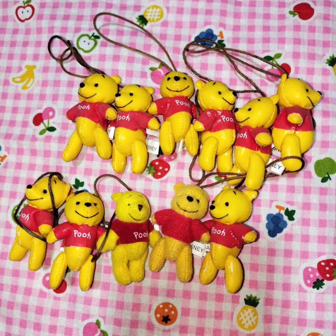 ディズニーミニくまのプーさん ストラップ 11個セット