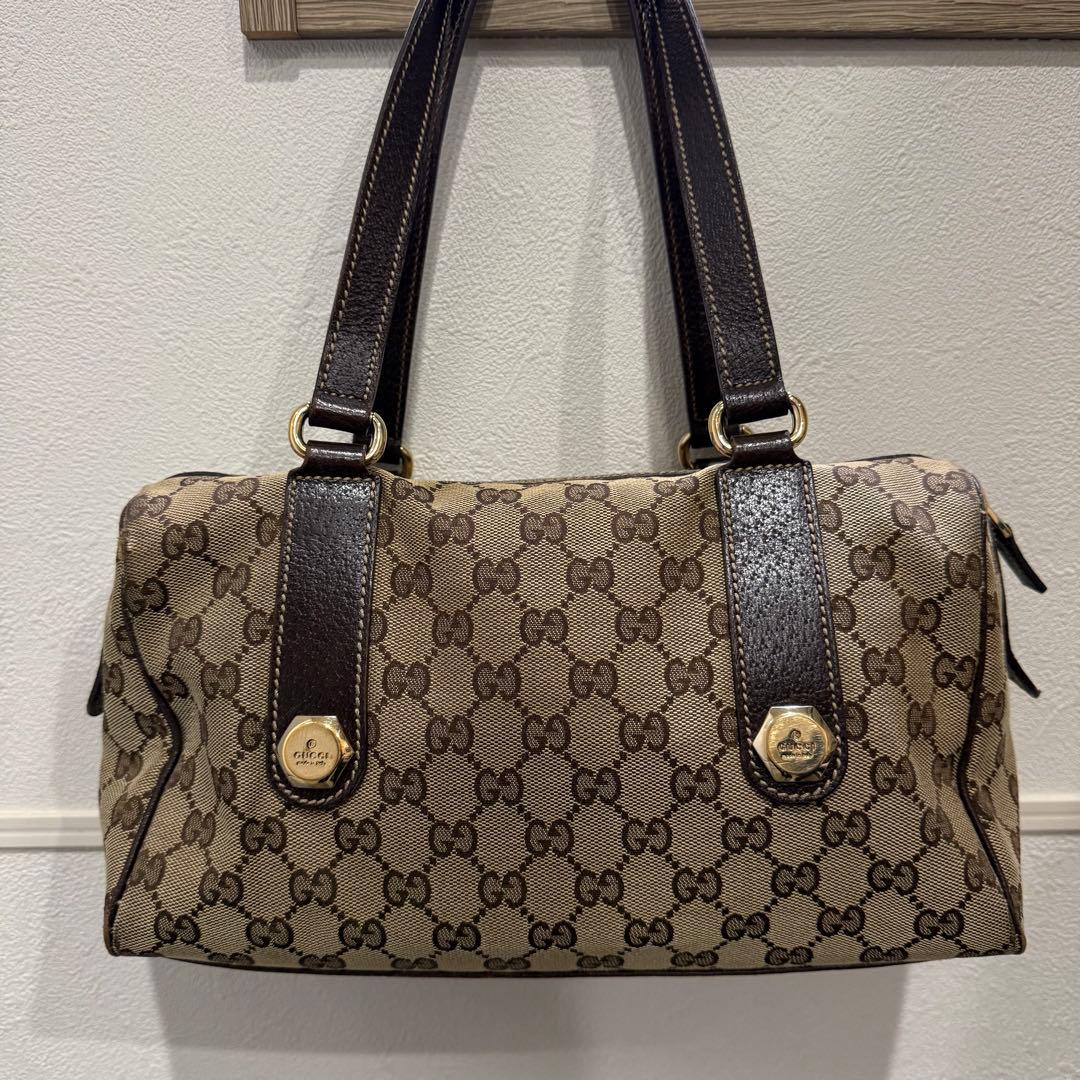 【早い者勝ち】GUCCI GGパターン ハンドバッグ